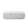 Rosdorf Park Klusek 47'' Faux Marble Modern Block Coffee Table & Reviews - Wayfair Canada